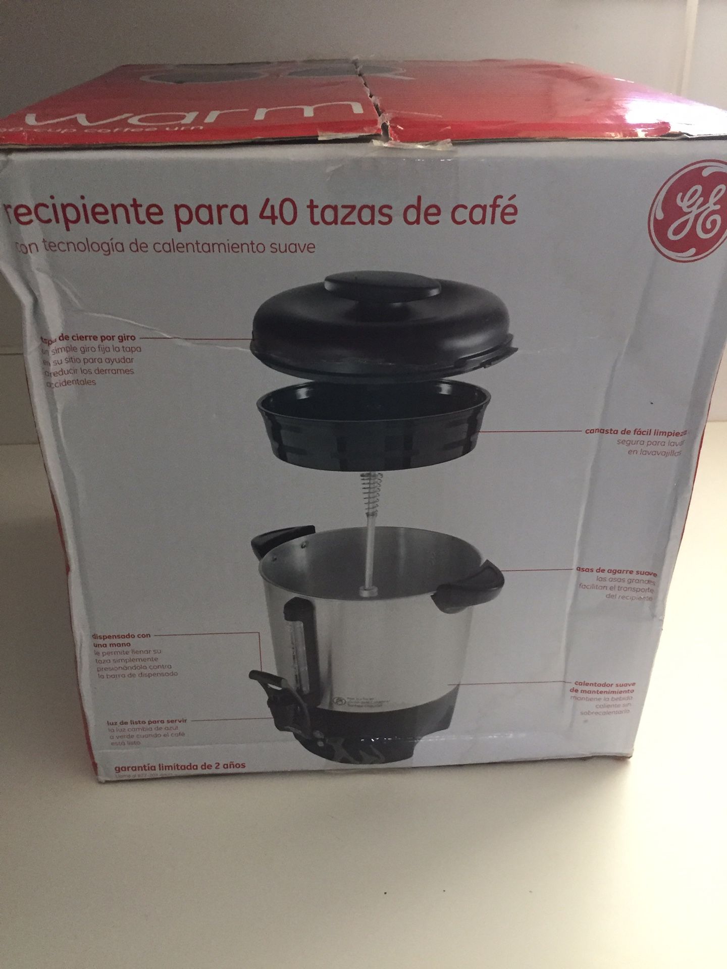 40 cup coffee urn