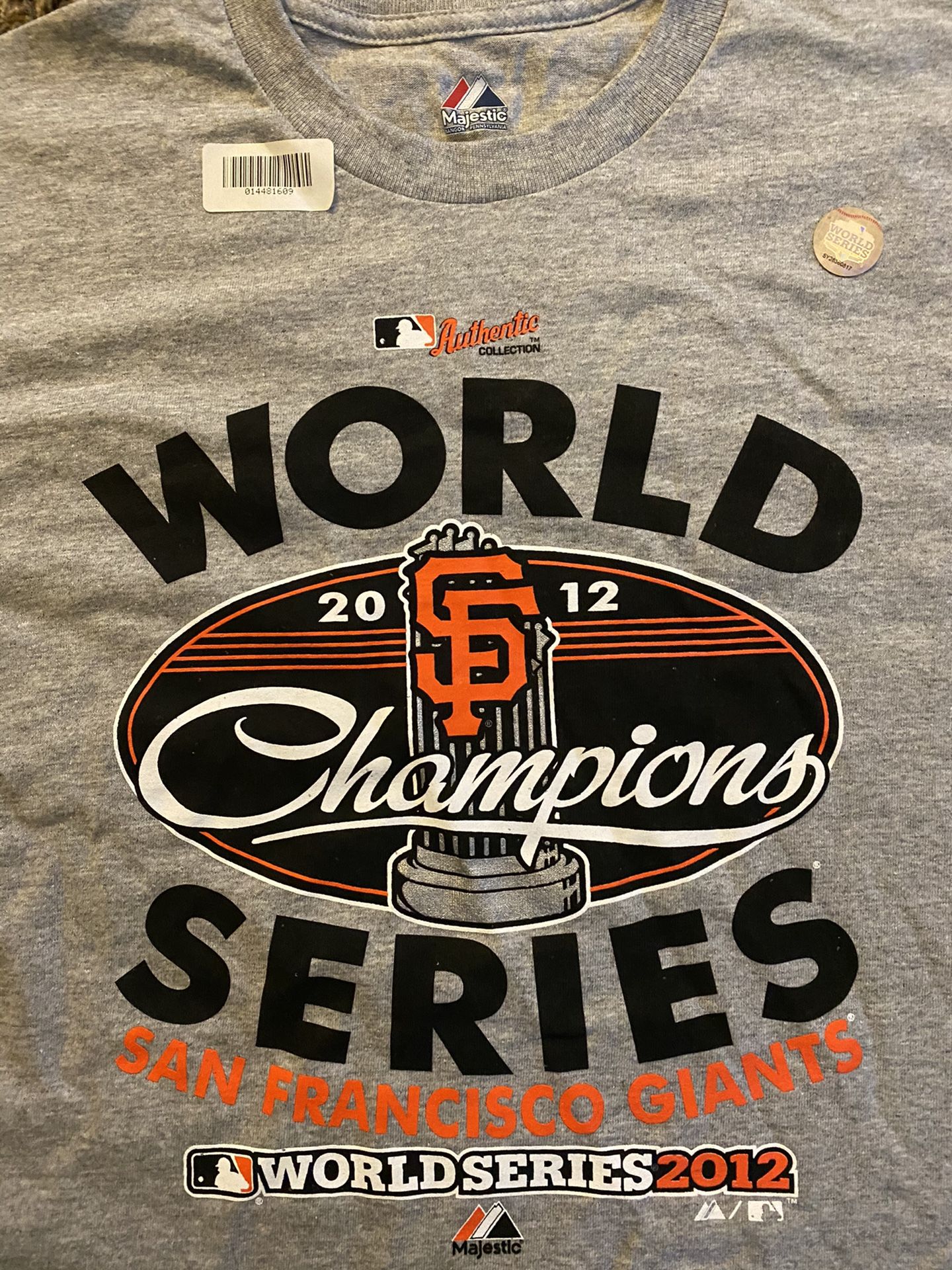 SF Giants 2012 World Series Champions Shirt - Size XL - $40