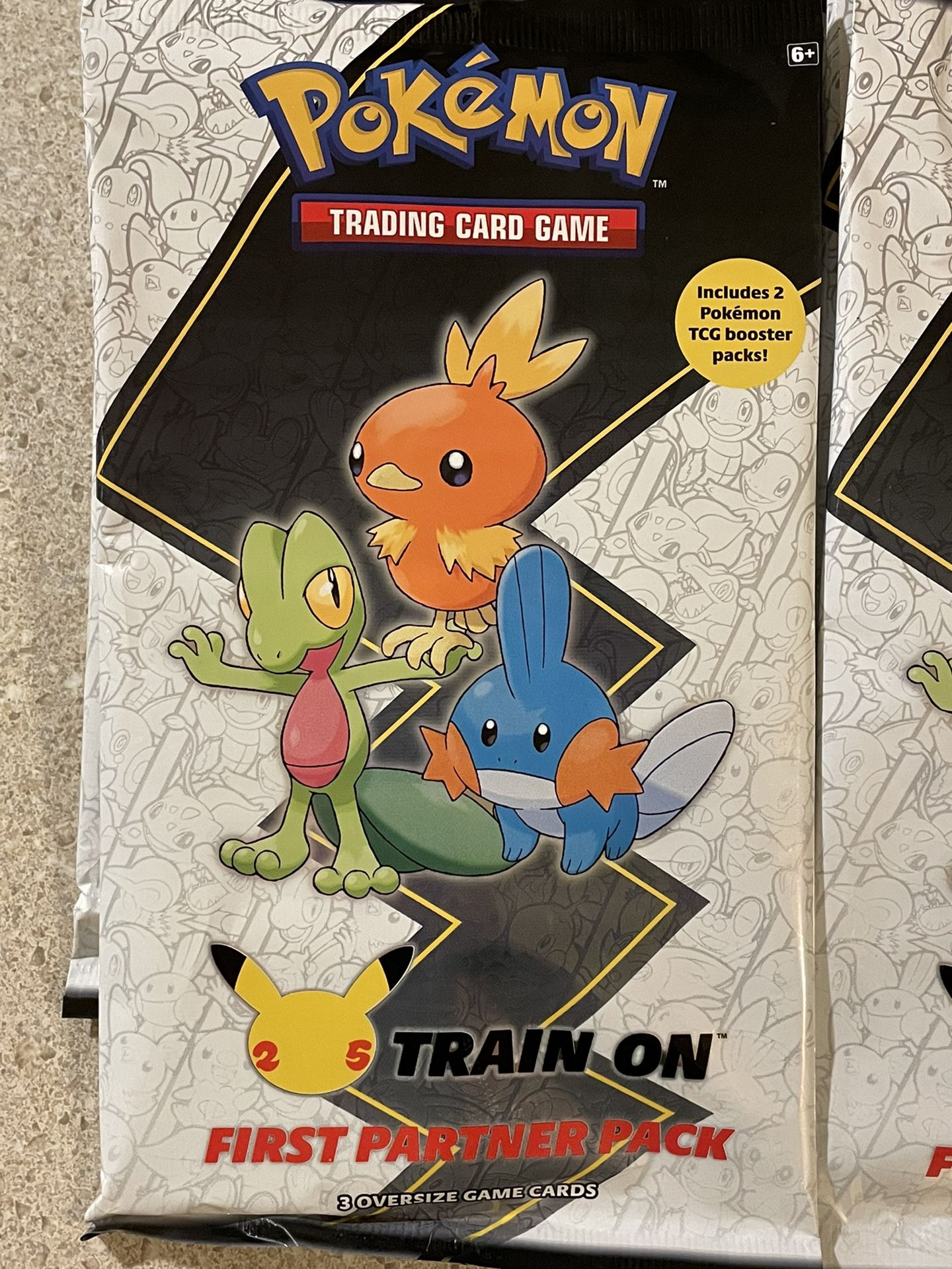 Pokémon 25th Anniversary First Partner Packs