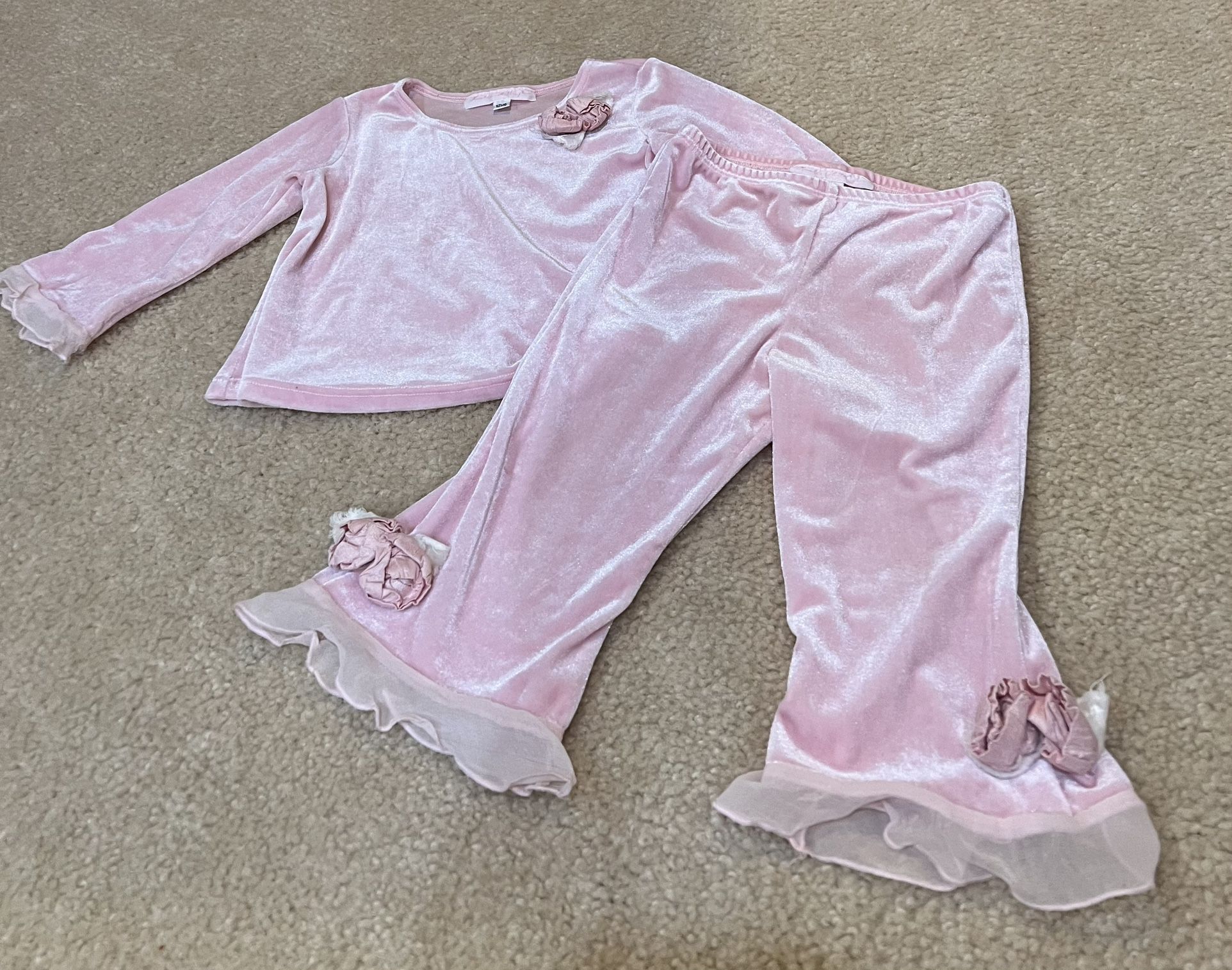 Nordstroms pink rose outfit size 12 months