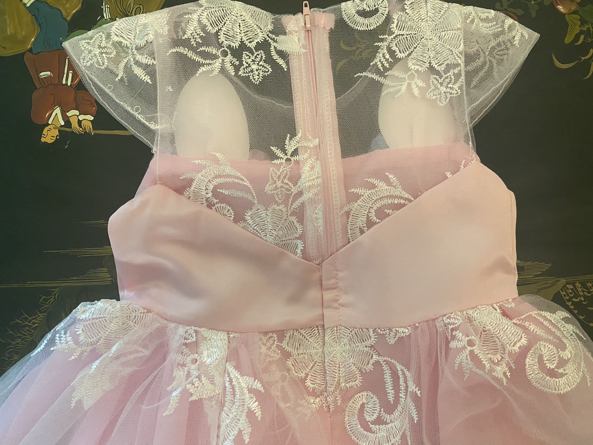 Brand New, Never Worn Gorgeous 3pc Unicorn Dress Set w/ Headband and Jacket, size 3T, color pink π¦