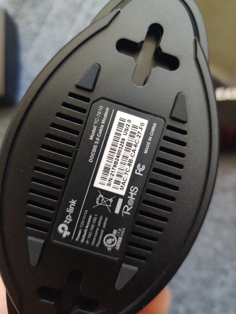 TP-LINK Modem & NETGEAR Router