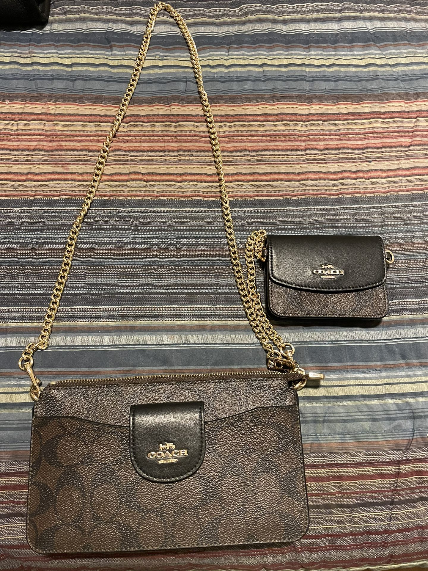 Coach Purse With Matching Wallet