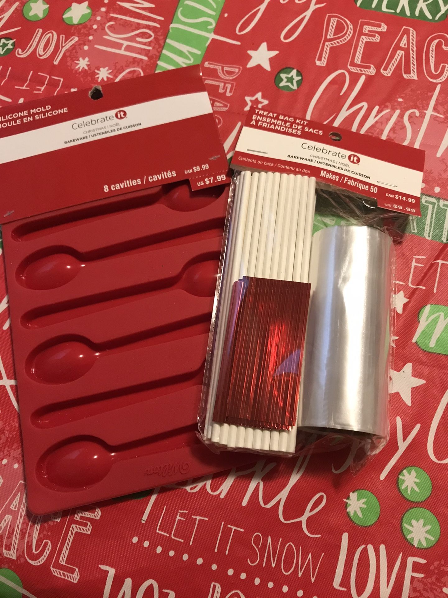 NWT silicone mold & bags/sticks