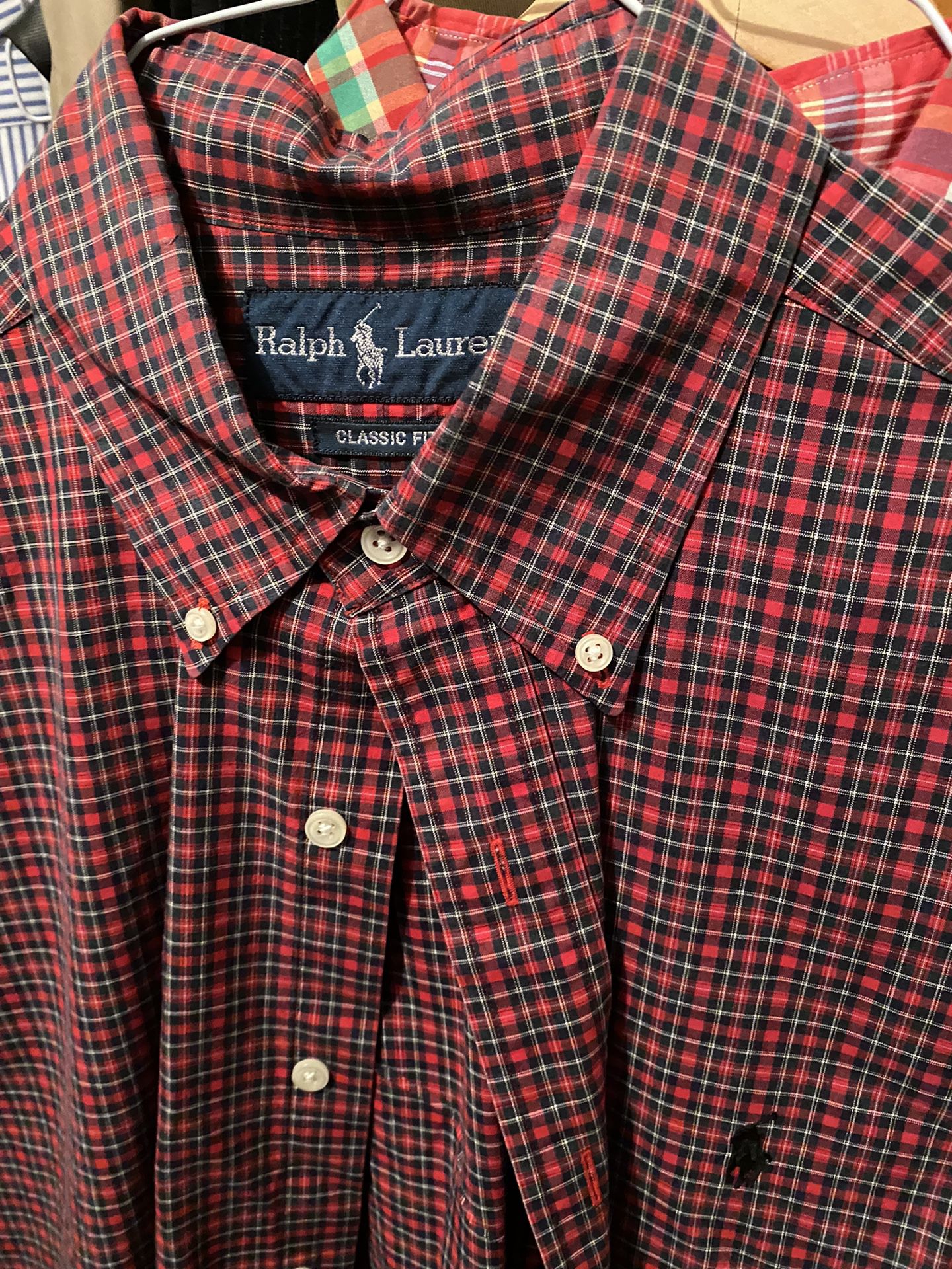 Ralph Lauren Polo Men’s Button Down Dress L/S Shirts Sz M ( 5ea)