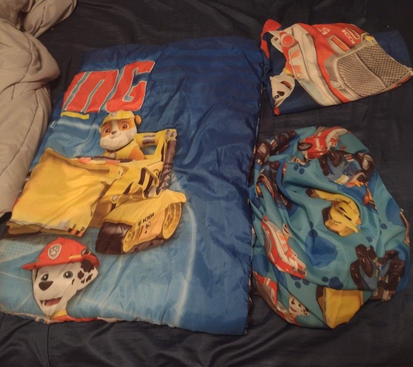 Paw Patrol Bedding Size Crib/Little Toddler