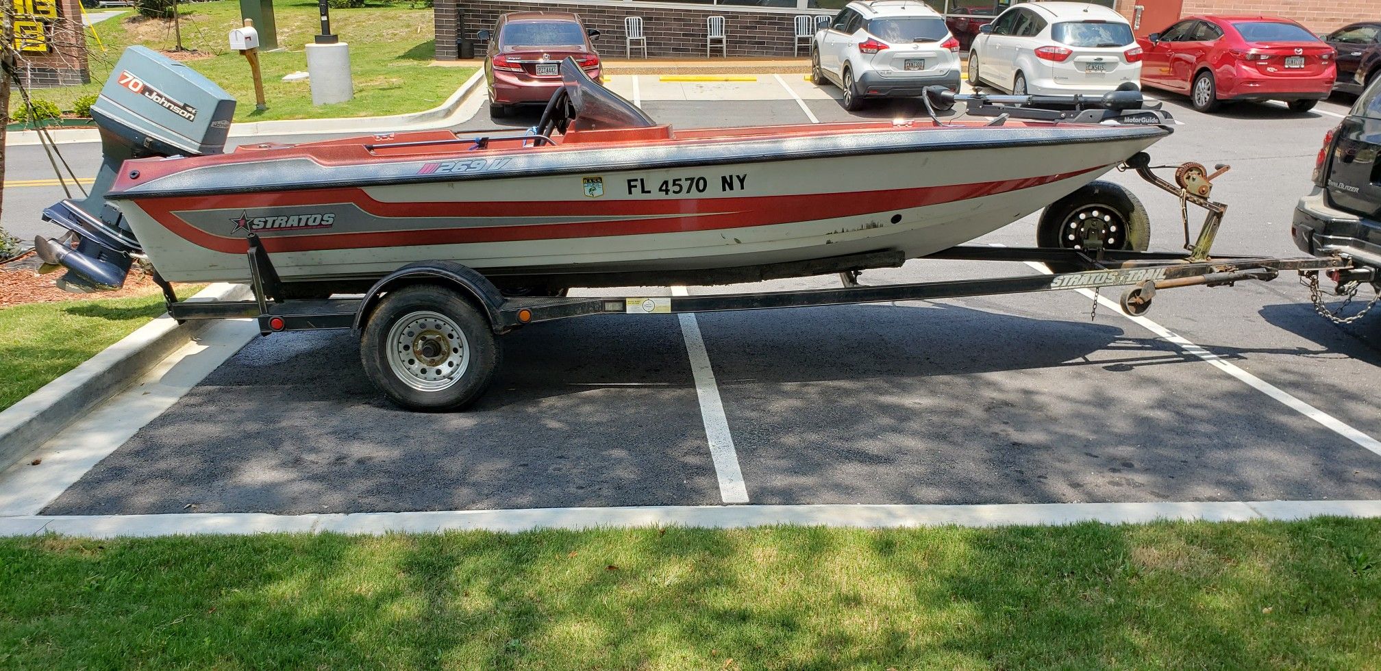 Holiday Special 1989 Stratos Bass Boat 3000 Not Any More 2500. Trade 