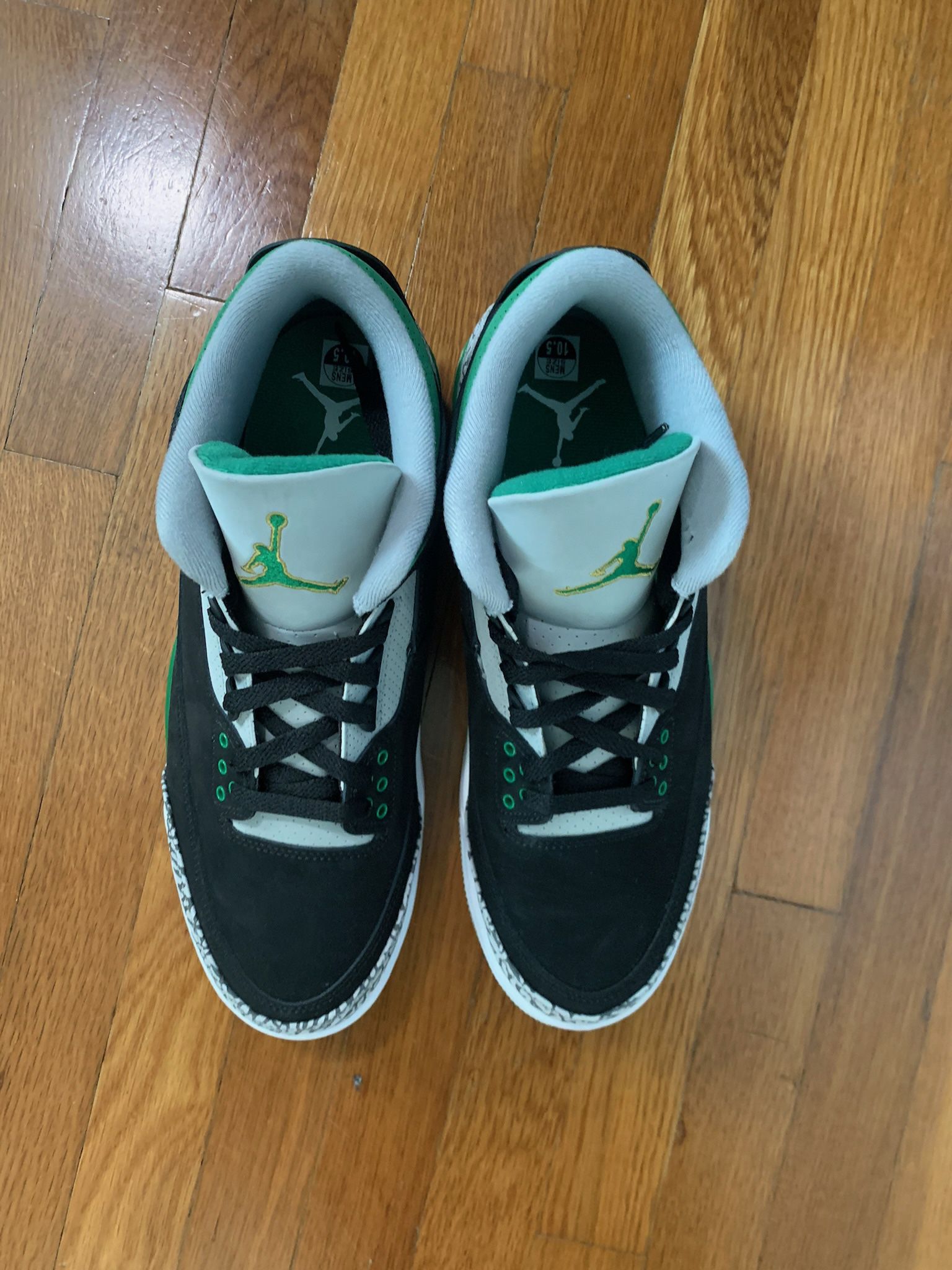 The Air Jordan 3 “Pine Green”  Sz10.5 Mens
