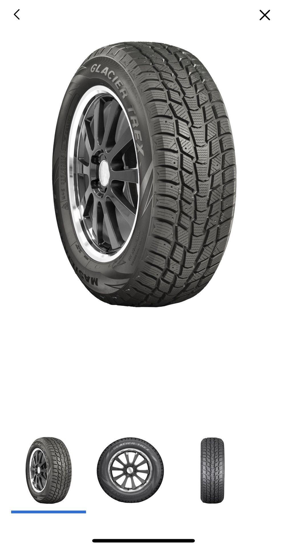 Mastercraft Winter Tires 225/50/17