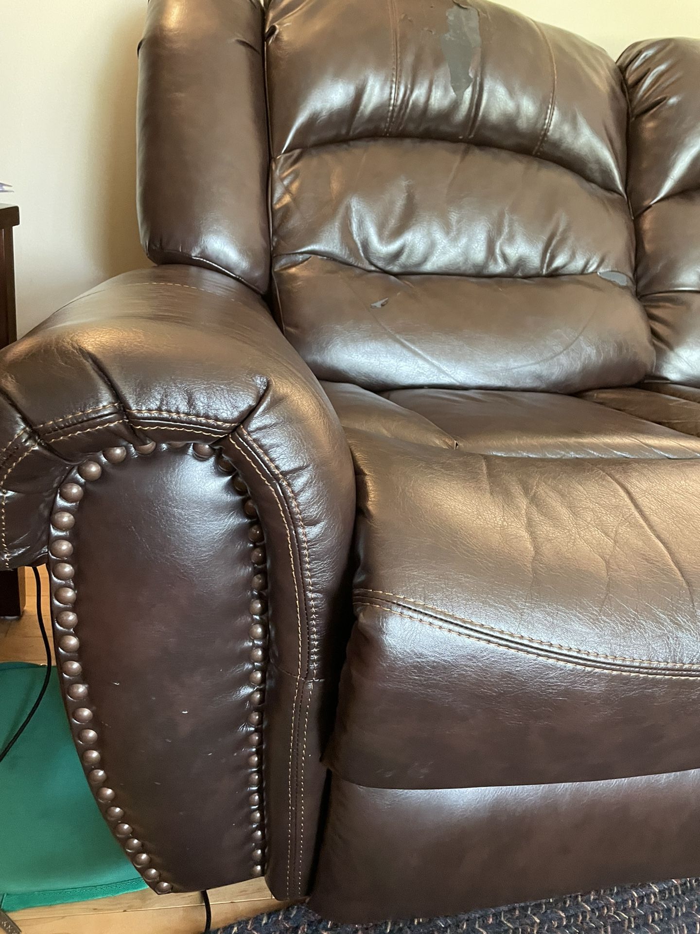 Bonded Leather Sofa