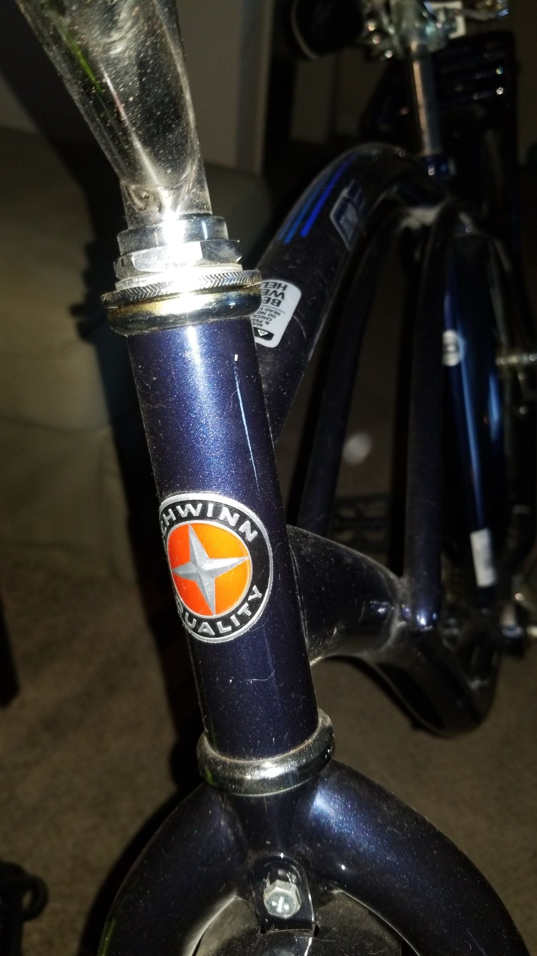 Vintage Cruiser Bike Large Seat