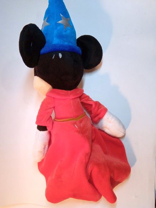 Mickey Mouse The Sorcerer's Apprentice 18" Fantasia Plush Special Edition DISNEY