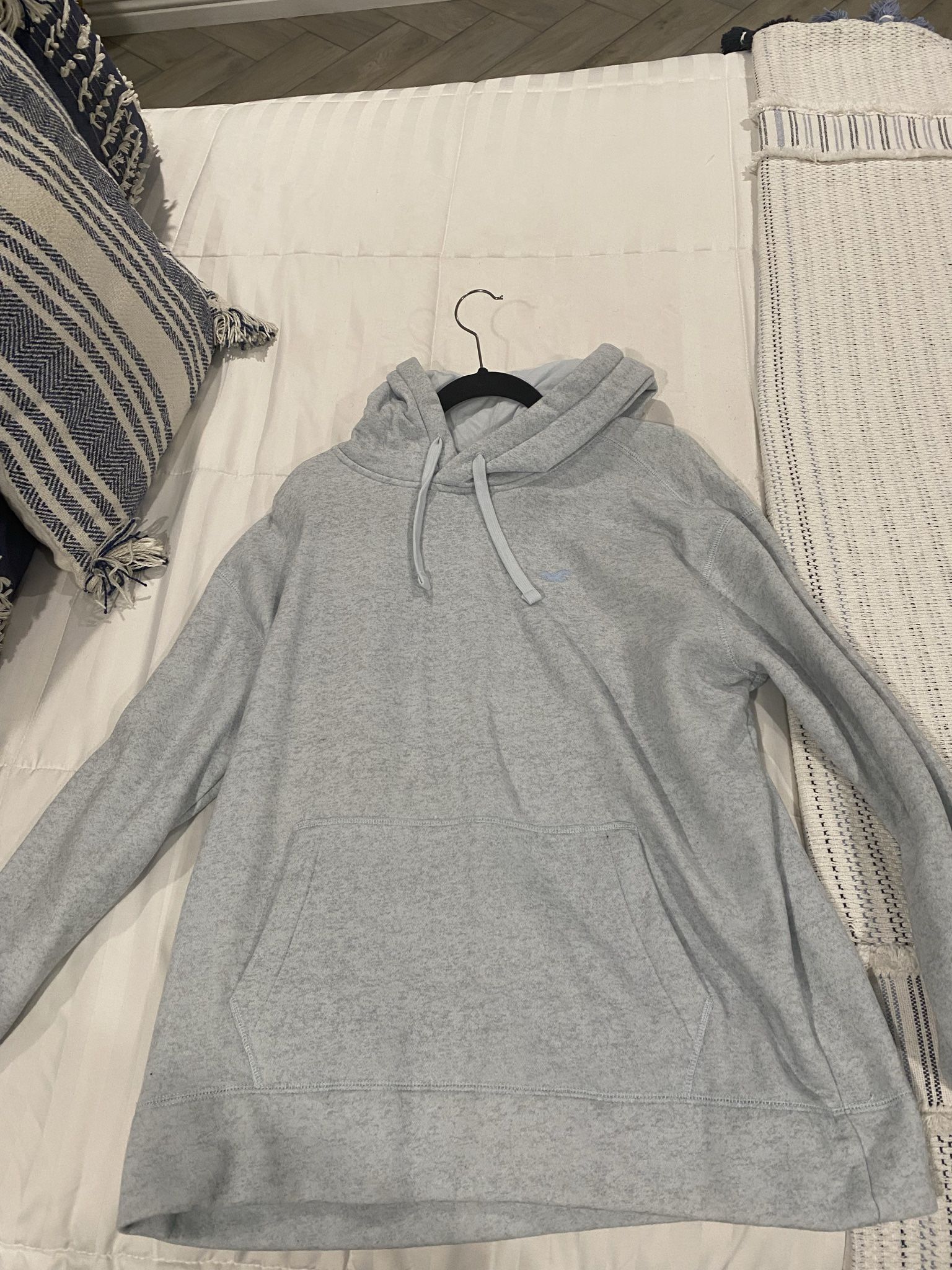 Light Blue Hollister Hoodie