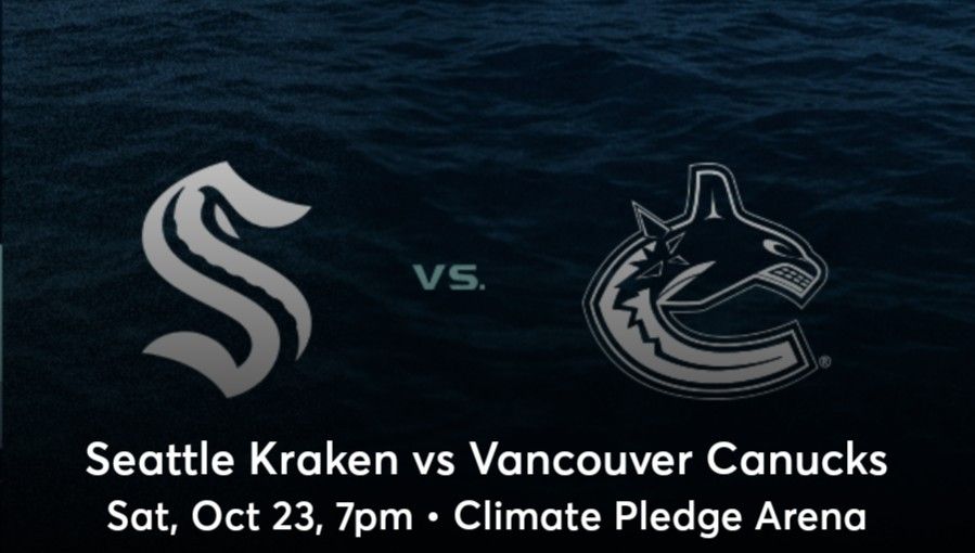 First Ever Seattle Kraken Home Game! 1 Ticket For Sale!
