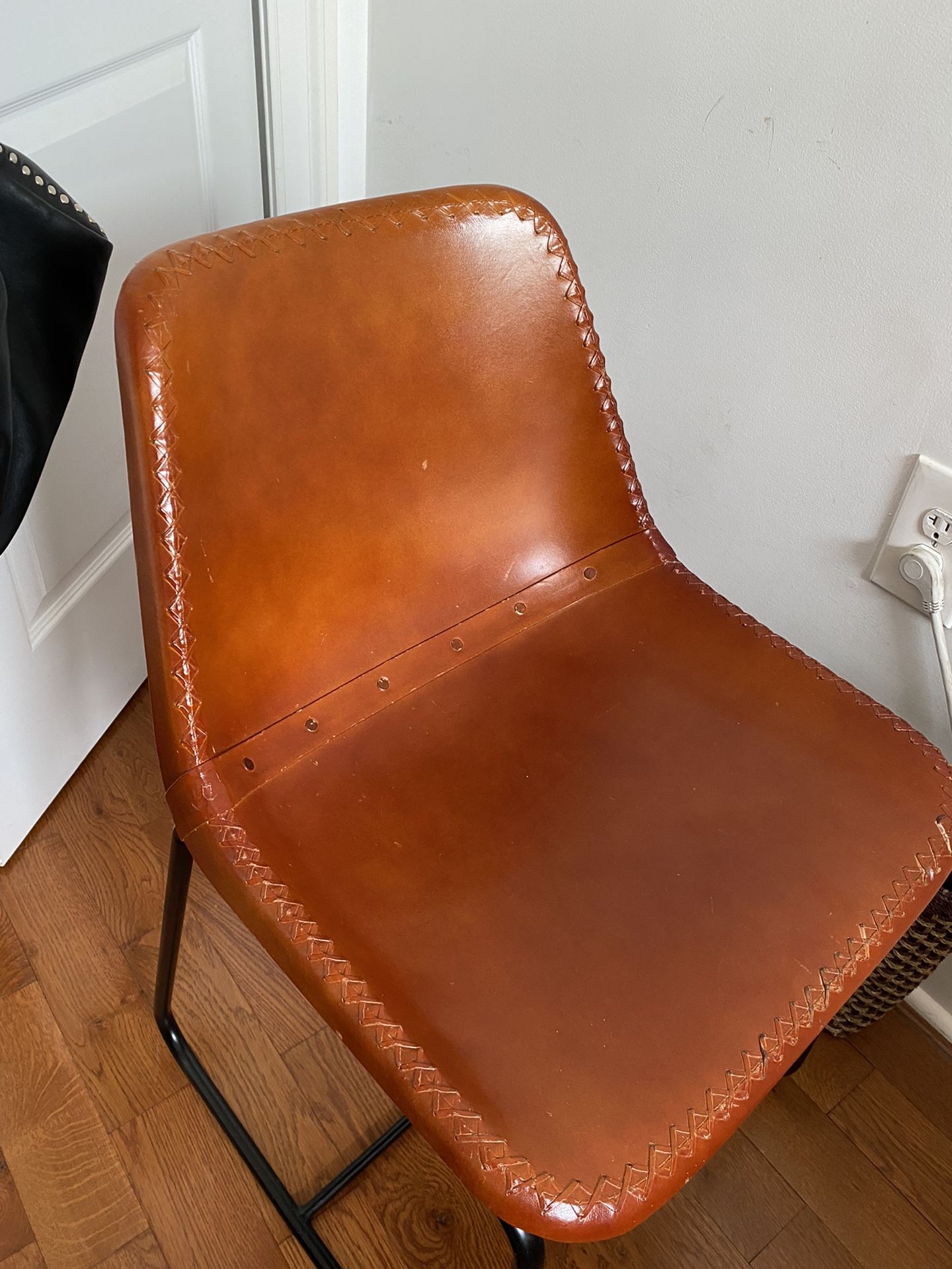 CB2 Roadhouse Saddle Chair