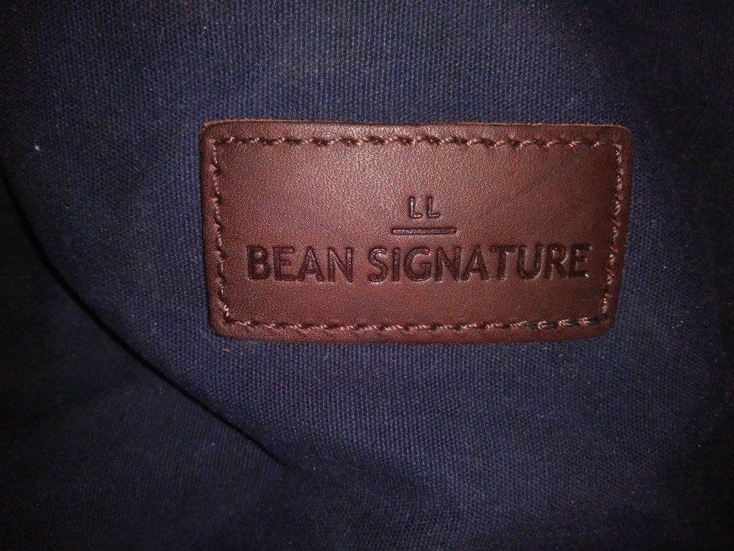LL Bean Waxed Canvas Duffle bag weekender
