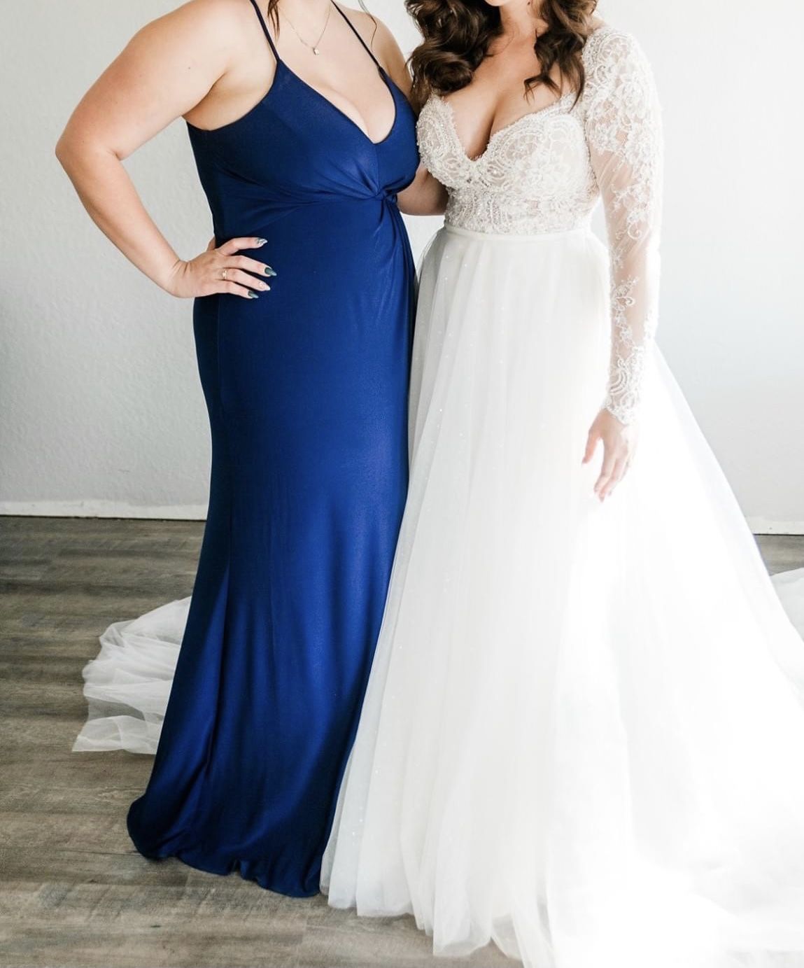 Navy Blue Bridesmaid Dress/formal Dress