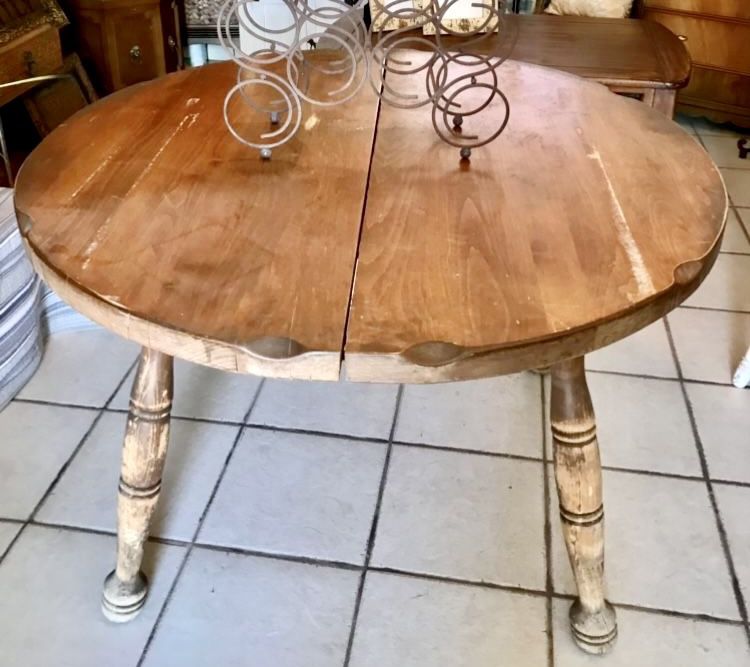 Rustic Round Table