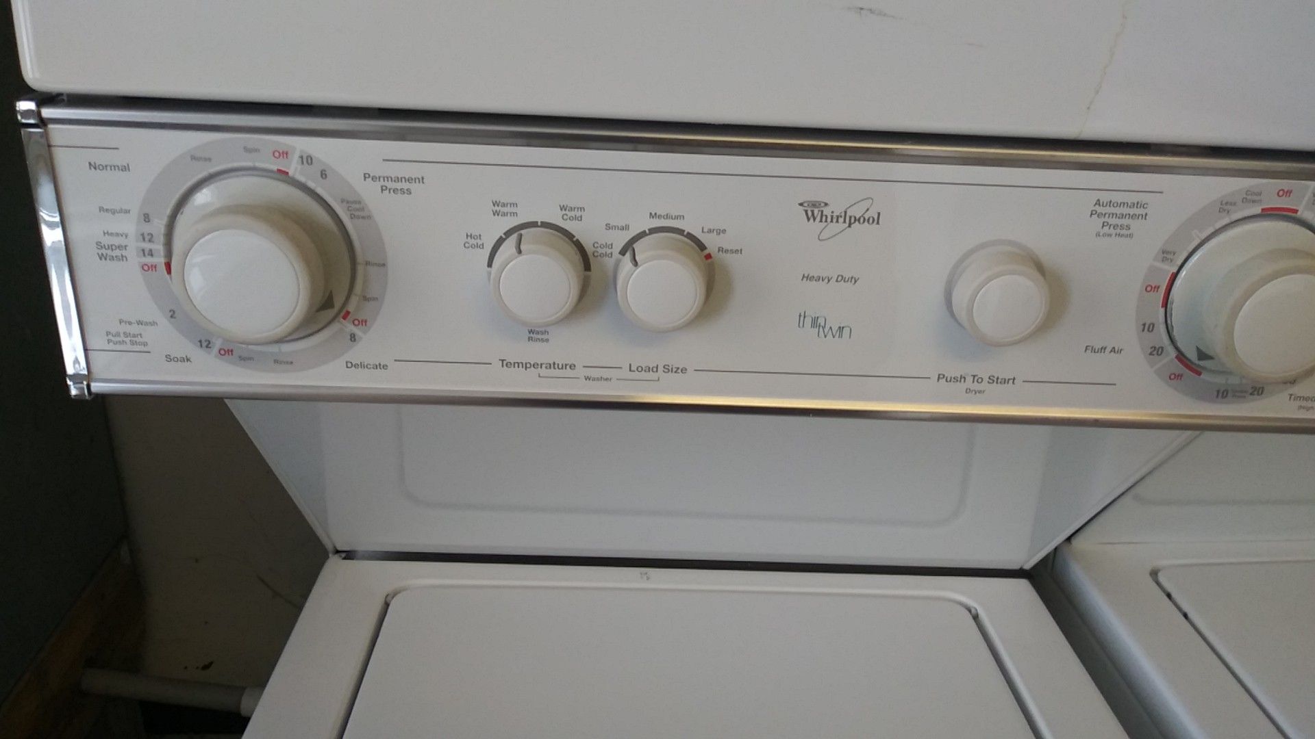 Whirlpool Stackable washer and gas dryer for Sale in Houston, TX OfferUp