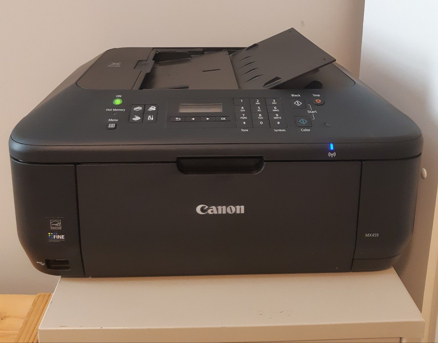 how to scan from printer to computer with canon mx459