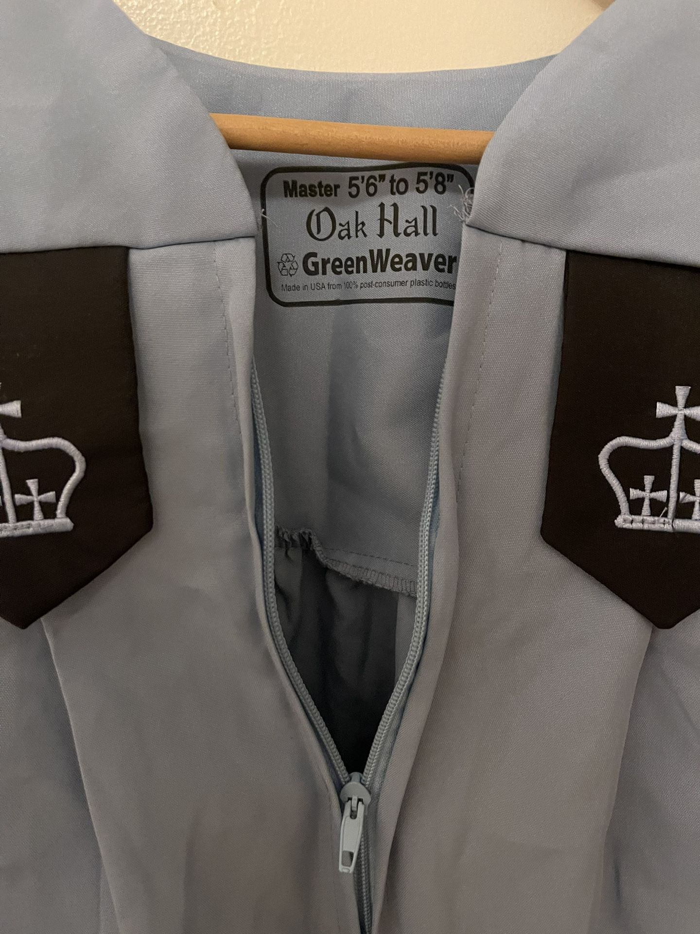 Columbia Univerity Master Graduation Gown
