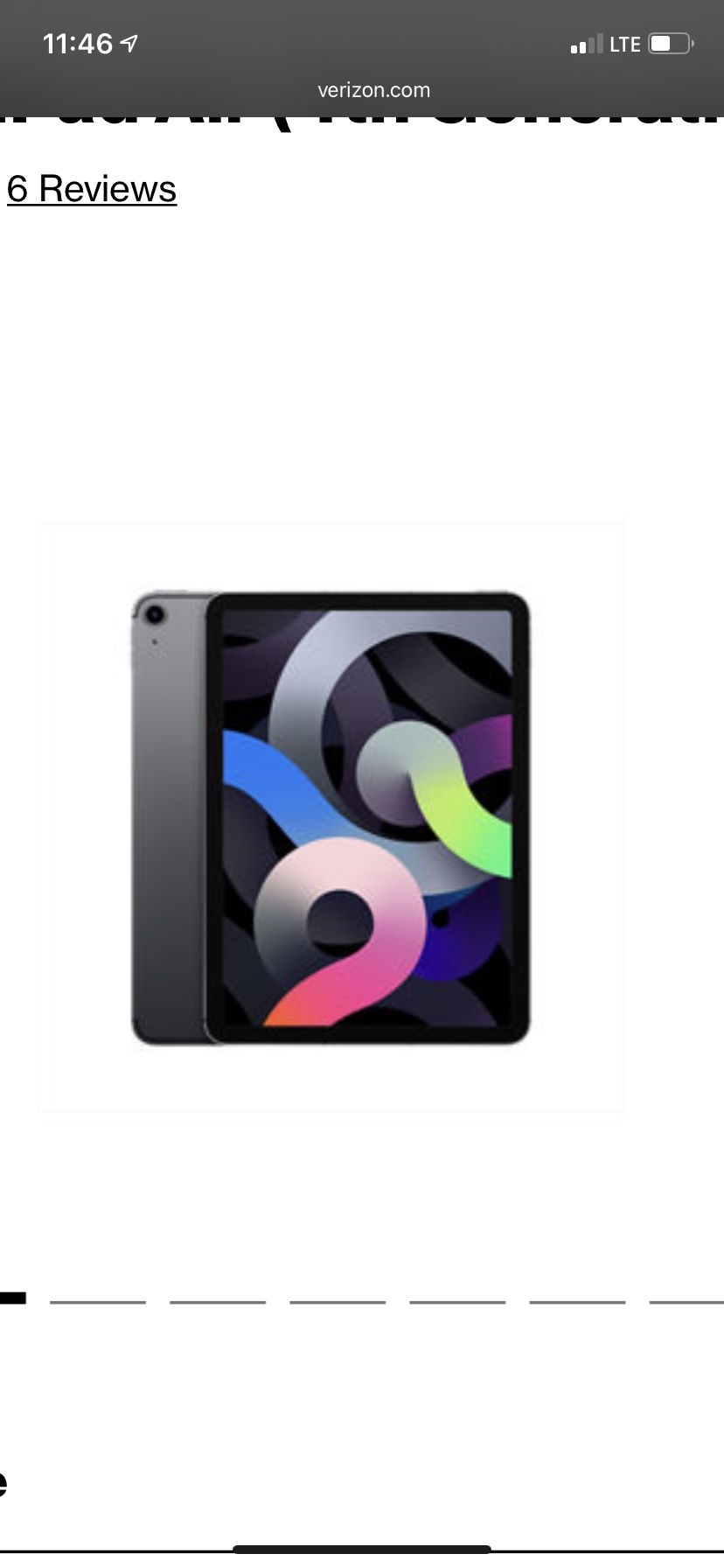 Apple iPad Air Generation 4