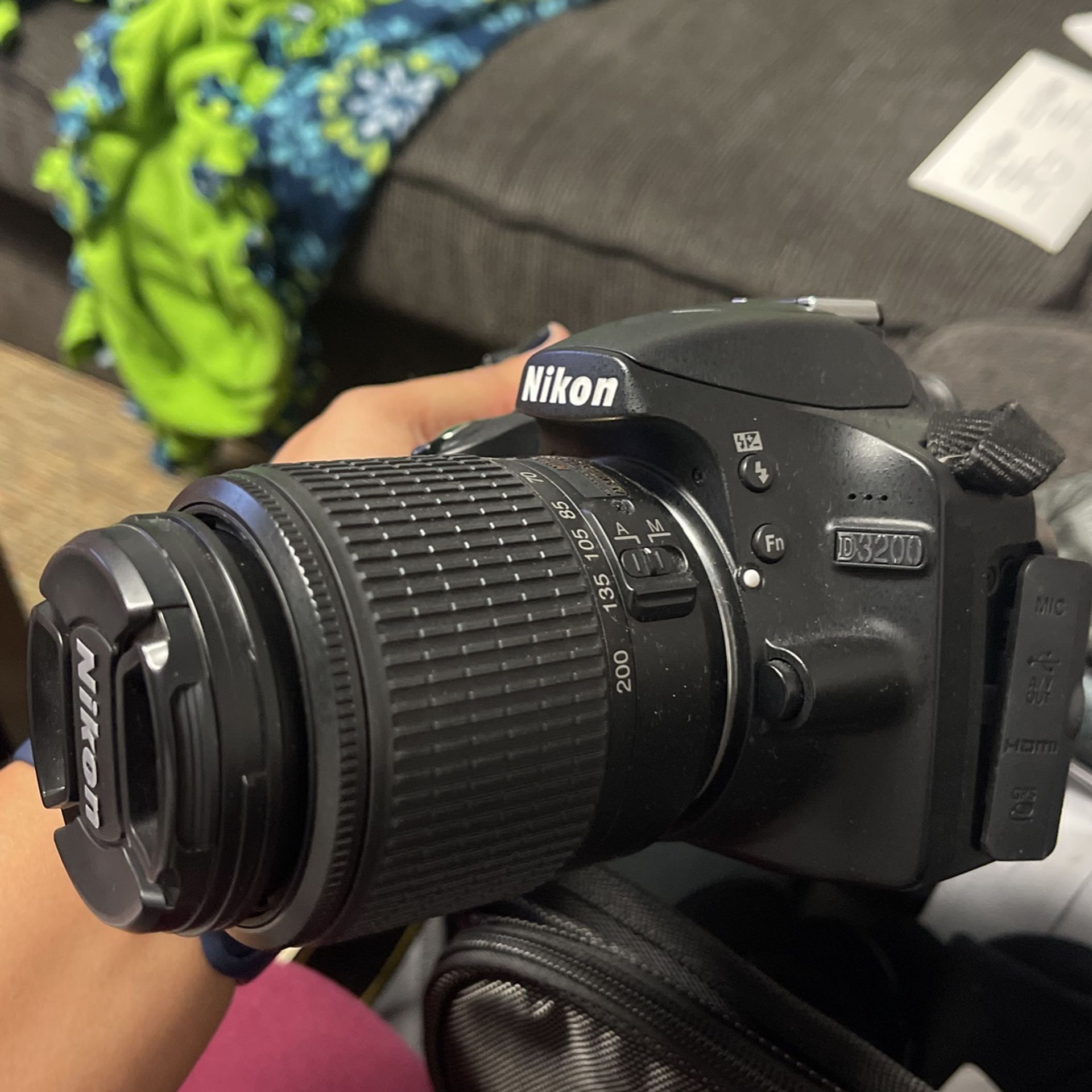 Nikon D3200 Multiple Lenses And Carrying Case