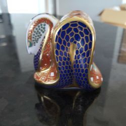 Royal Crown Derby Paperweight Snake Thumbnail