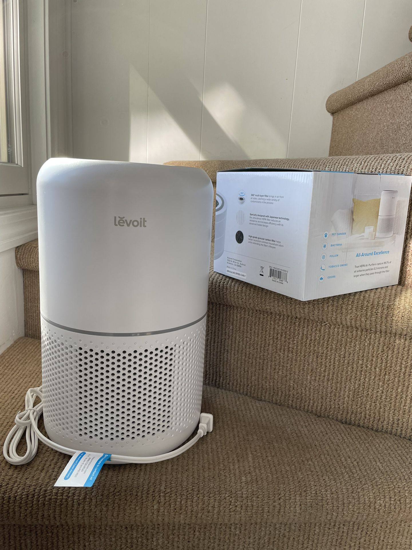 Levoit Air Purifier With Extra Filter