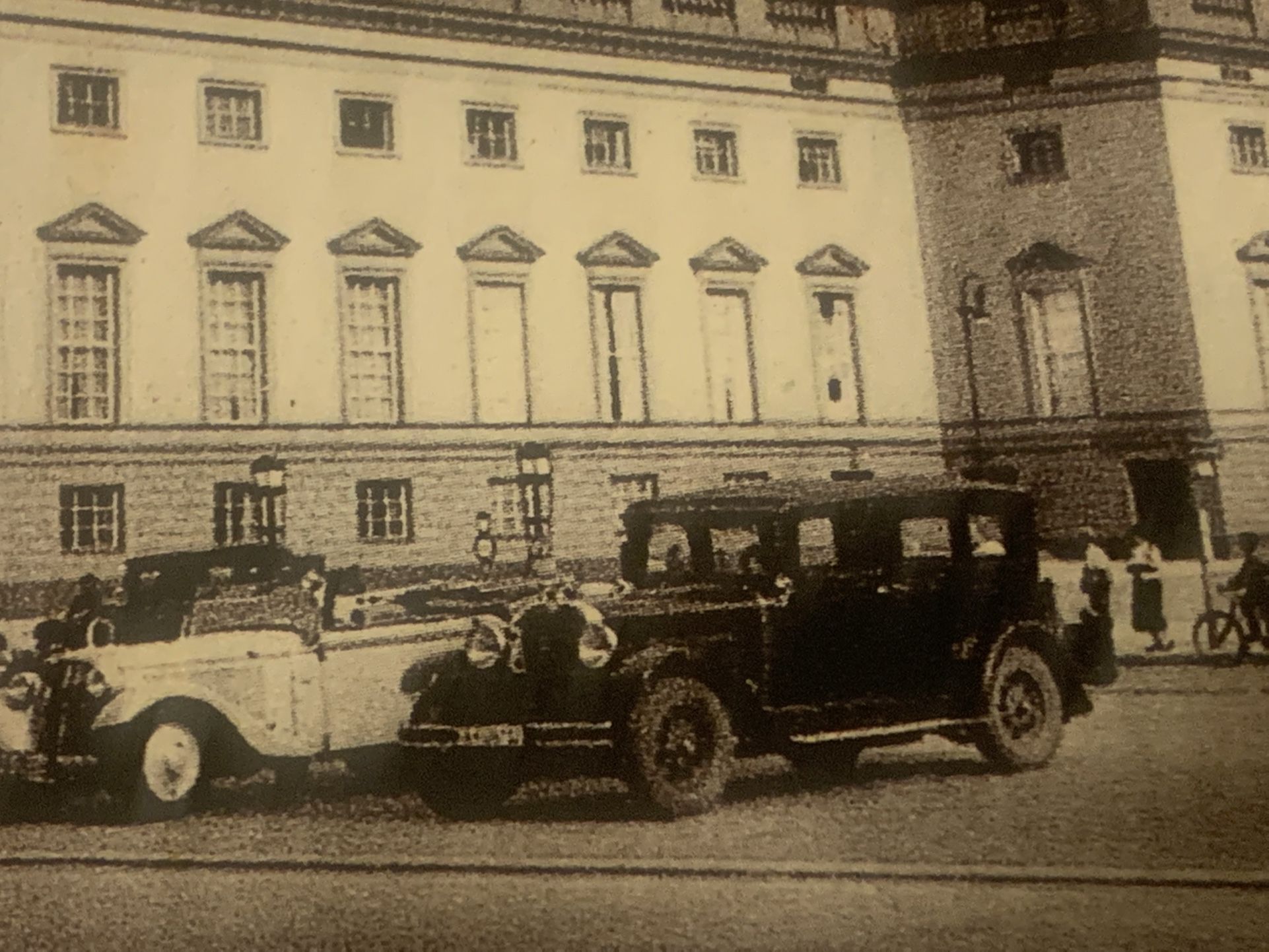 Germany, Berlin Staatsoper Unter Den Linden Genuine Postcard From early 1930’s Mercedes, DKV, NSU Vintage Cars, Mint Condition