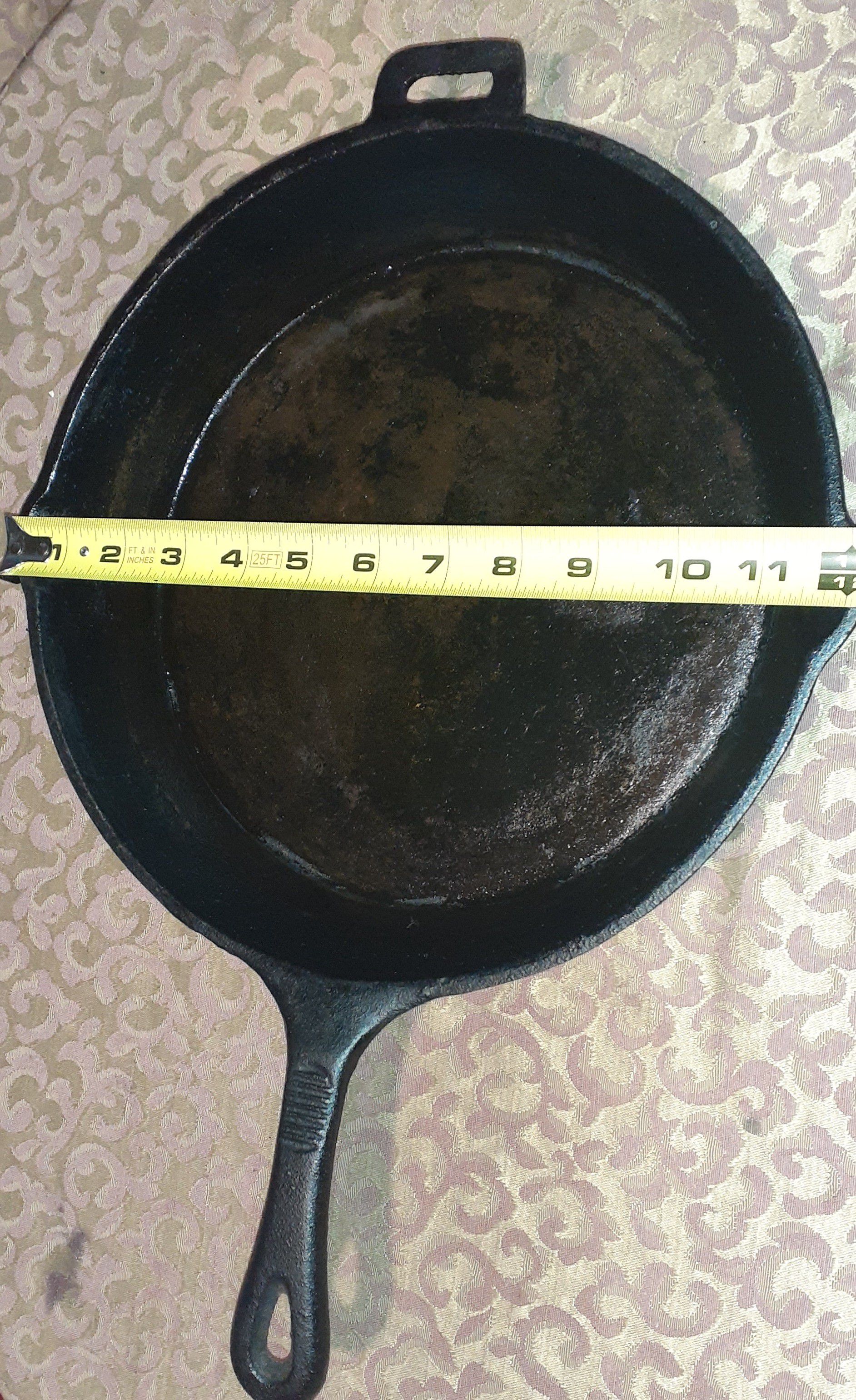  Cast  Iron Skillet and Loaf pan 