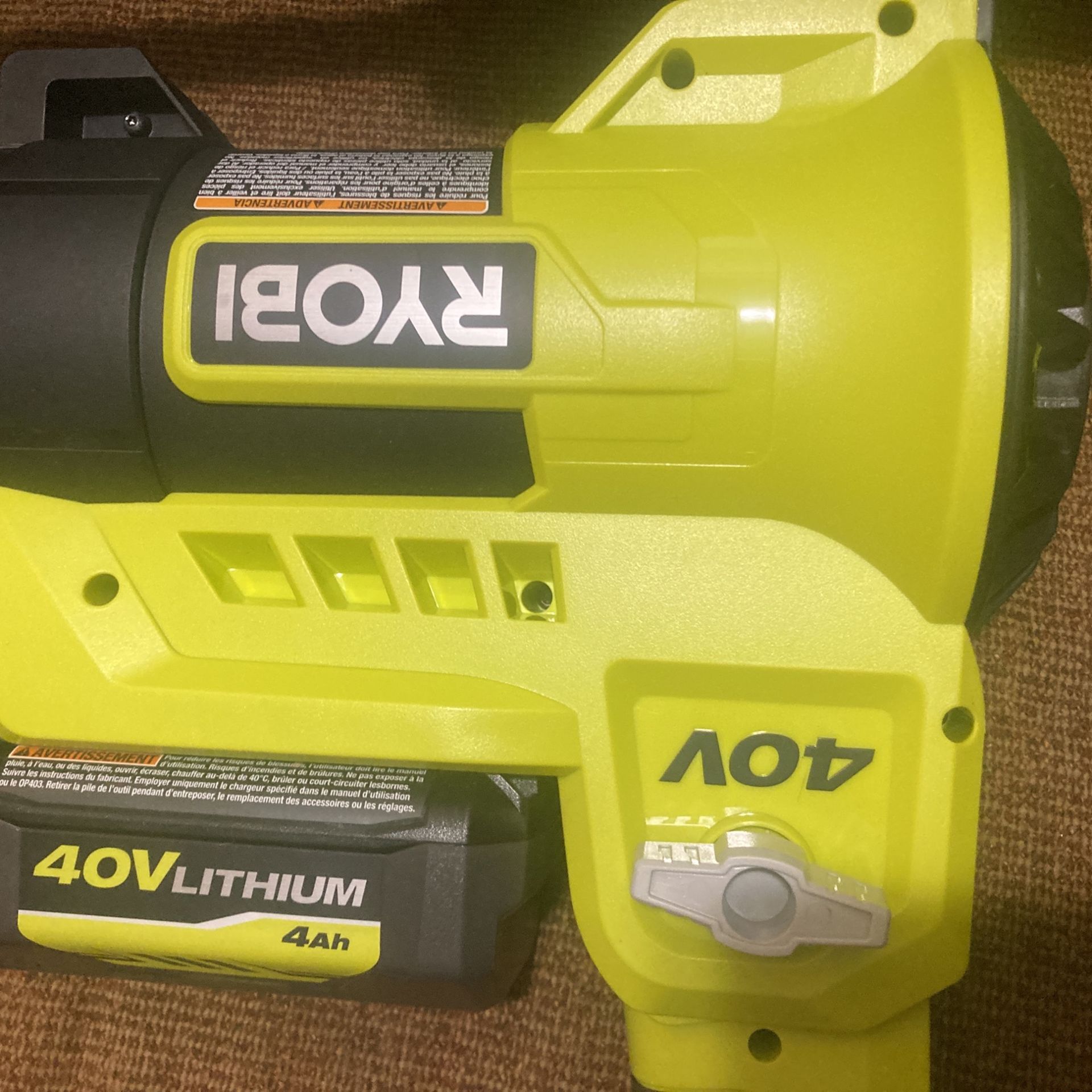 Ryobi Cordless Lawn Equipment