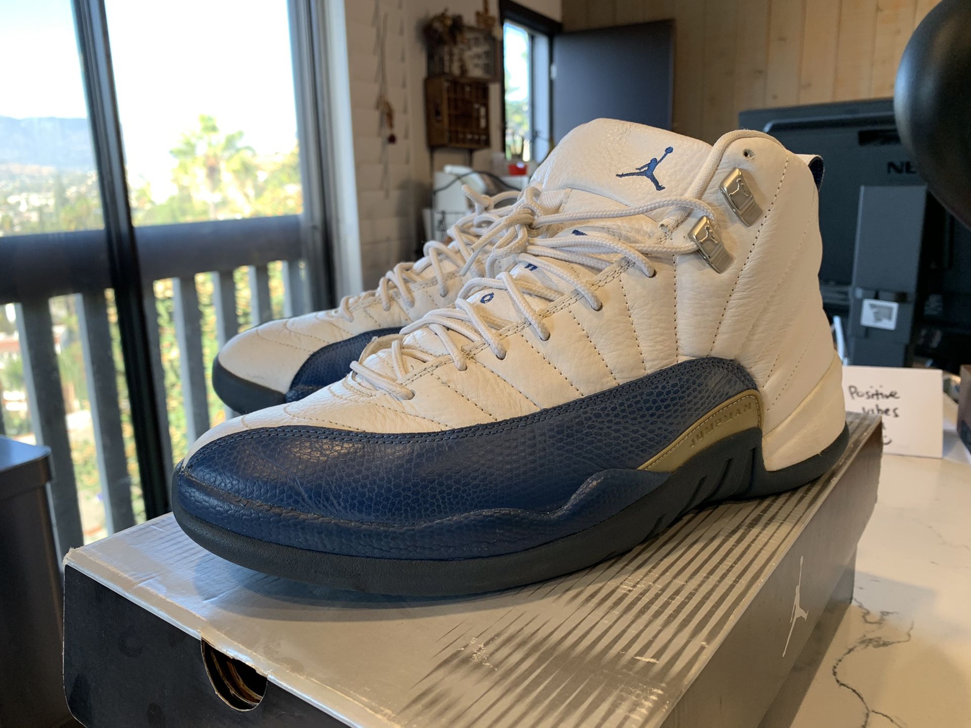 2004 Jordan French blue XII and wht black IX size 11.5 for Sale in Temple City, CA - OfferUp
