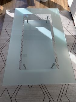 Ligne Roset Cailleres Glass Coffee Table Thumbnail