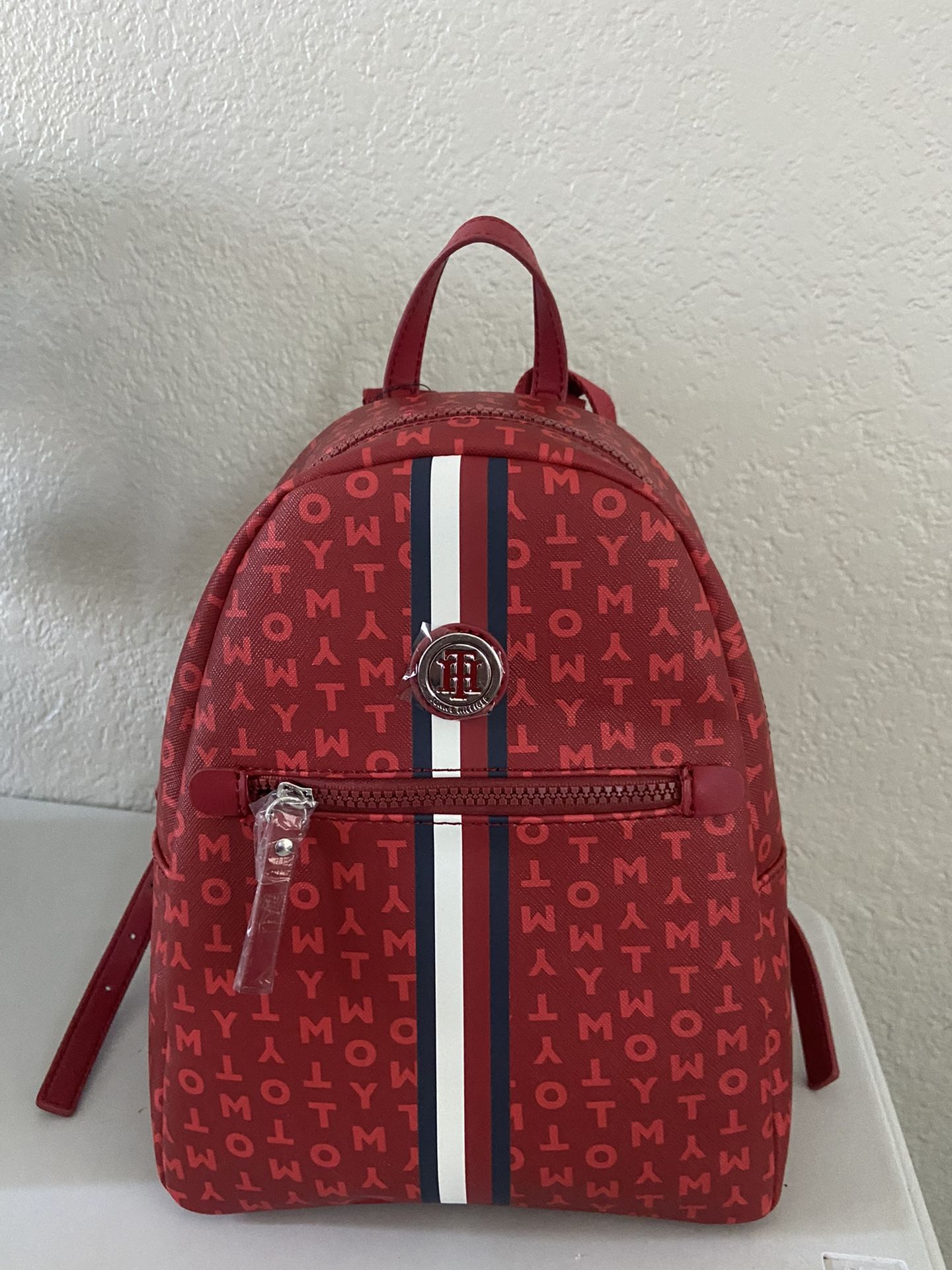 Tommy Hilfiger Red Backpack