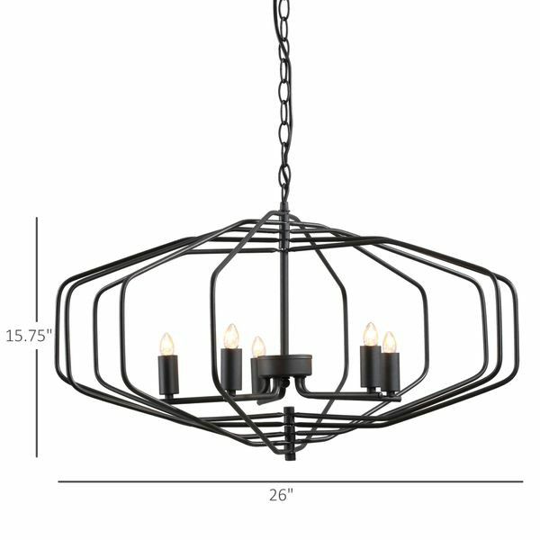 Vintage Pendant Lights Industrial Adjustable Privoted Design Hanging Lighting