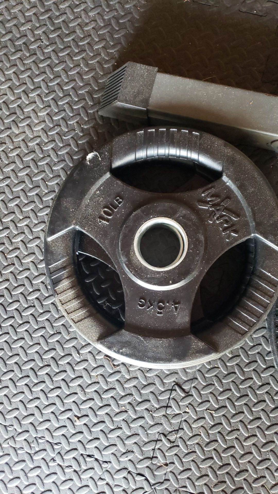 Go plus curling bench/bar/weight set