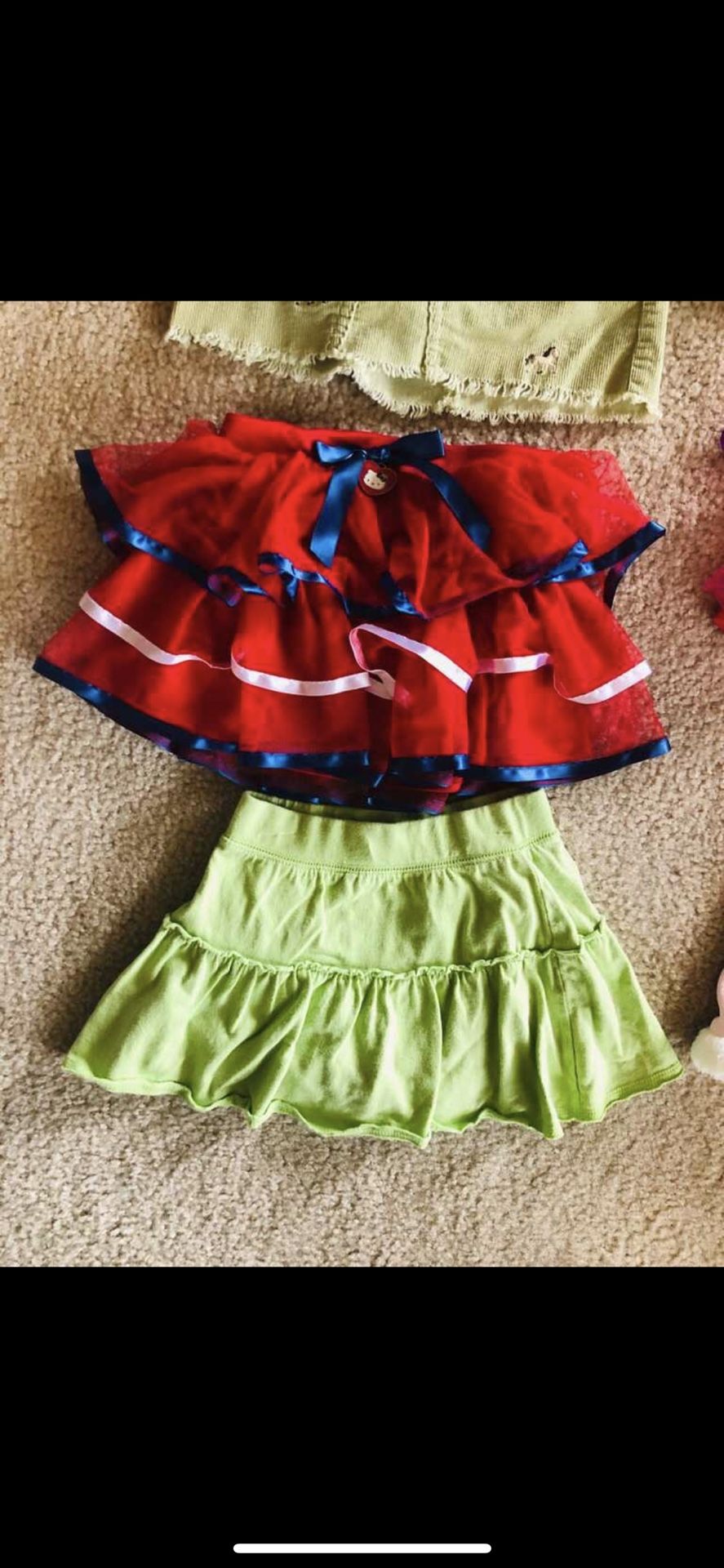4T girl skorts skirts Disney Kenneth Cole Kidture Gymboree horse corduroy tutu tulle Holiday toddler faux fur