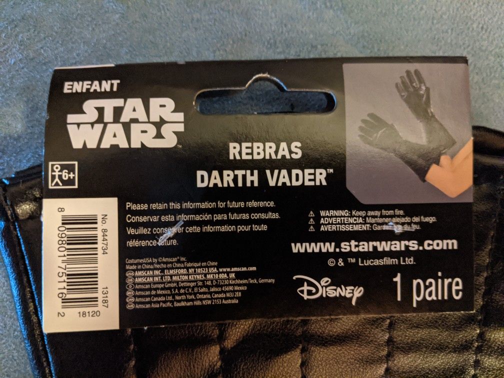 Darth Vader Gloves
