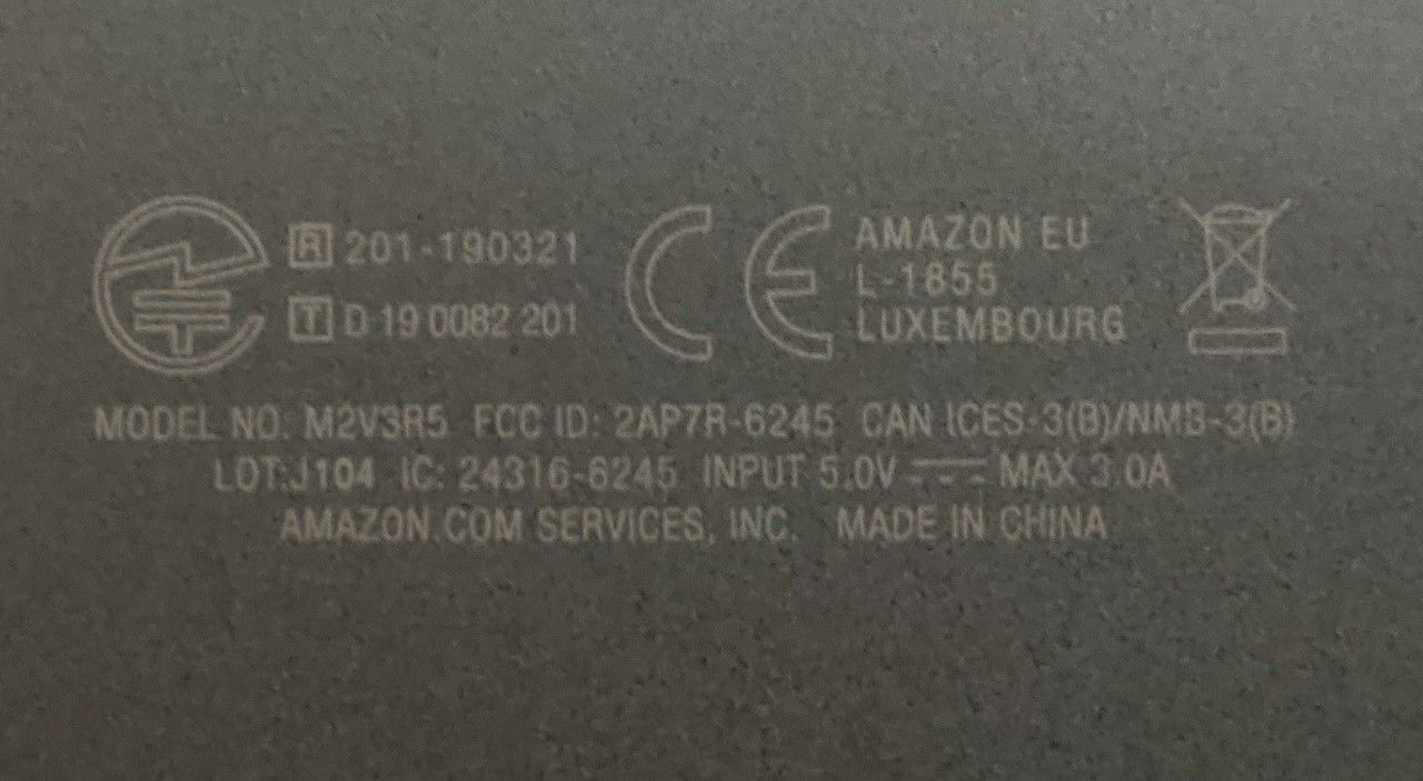 Amazon Fire HD 10.1" (M2V3R5)