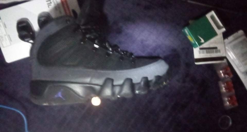 Jordan 9 Waterproof Size 8.5