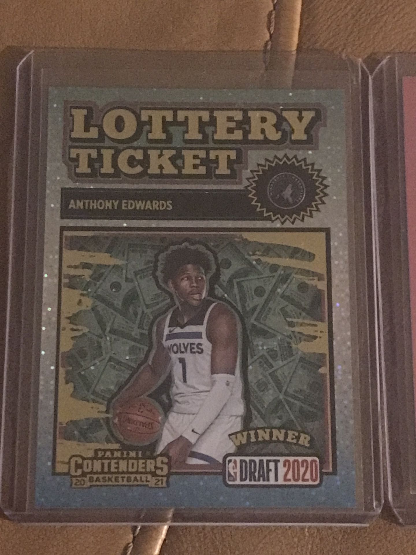 Anthony Edwards Lottery Ticket