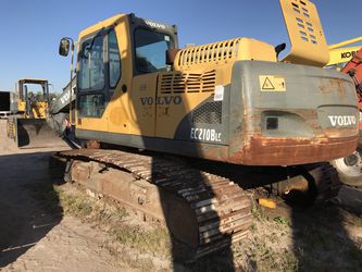 Volvo EC210BLC excavator for part or it can be fix complete machine Thumbnail