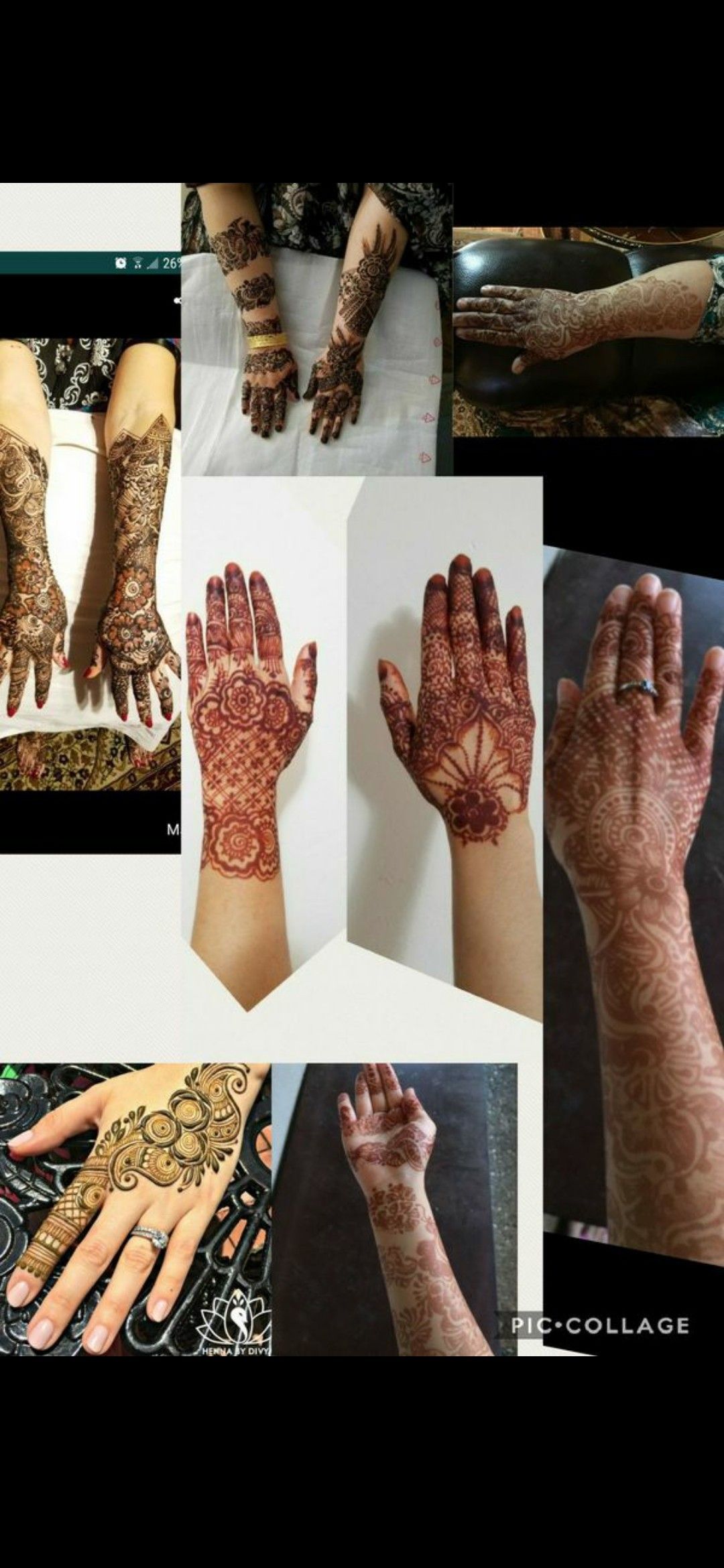 Henna for diwali...
