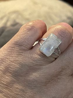Rainbow Moonstone Ring Thumbnail