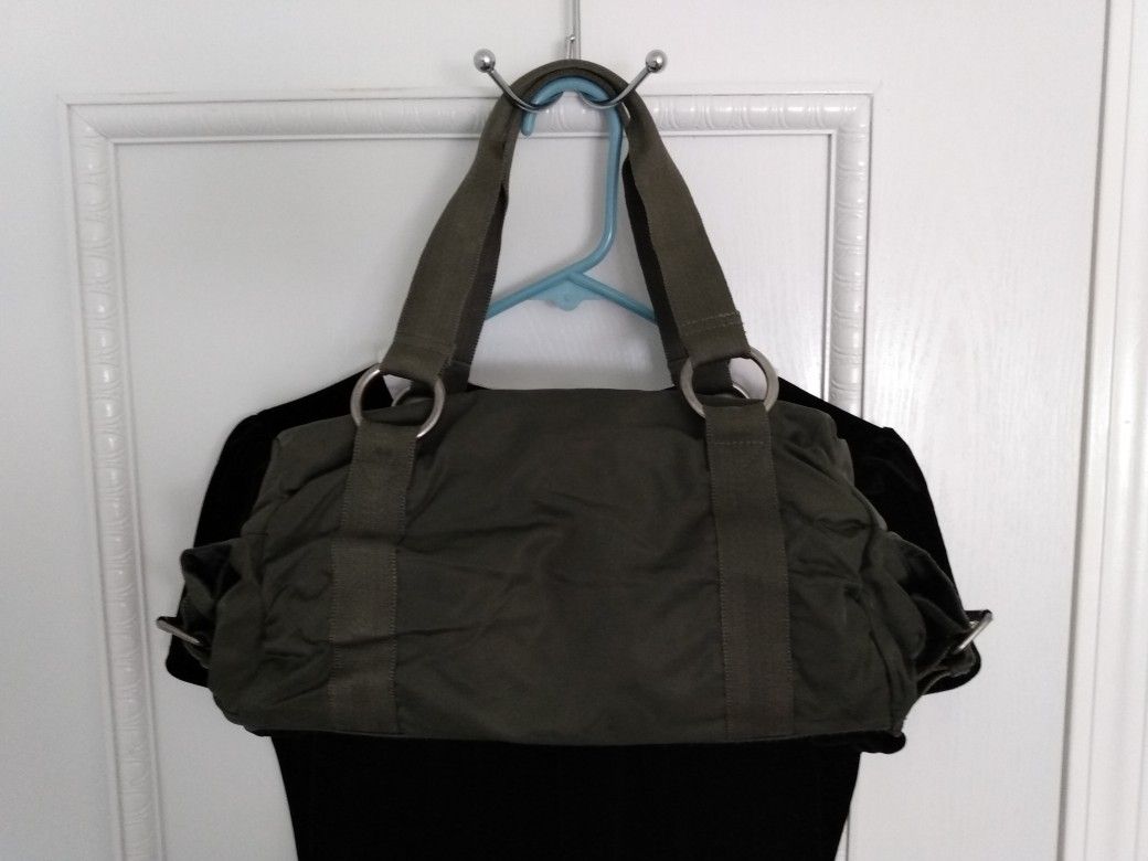 Army Green Duffle Bag Tote