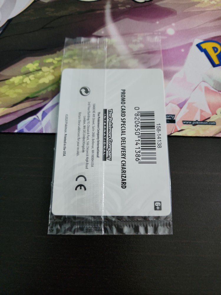 Special Delivery Charizard Promo Pokemon Center 