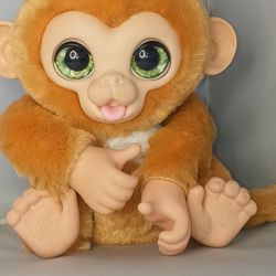 HASBRO A1650 FURREAL FRIENDS CUDDLES MY GIGGLY MONKEY, 2012   Thumbnail