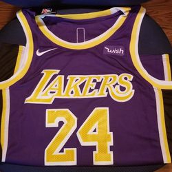Lakers Bryant 24 Jersey New Purple And Black Se Habla español  Thumbnail