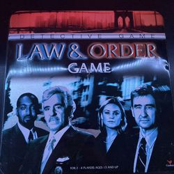 Law & Order Board Game Thumbnail
